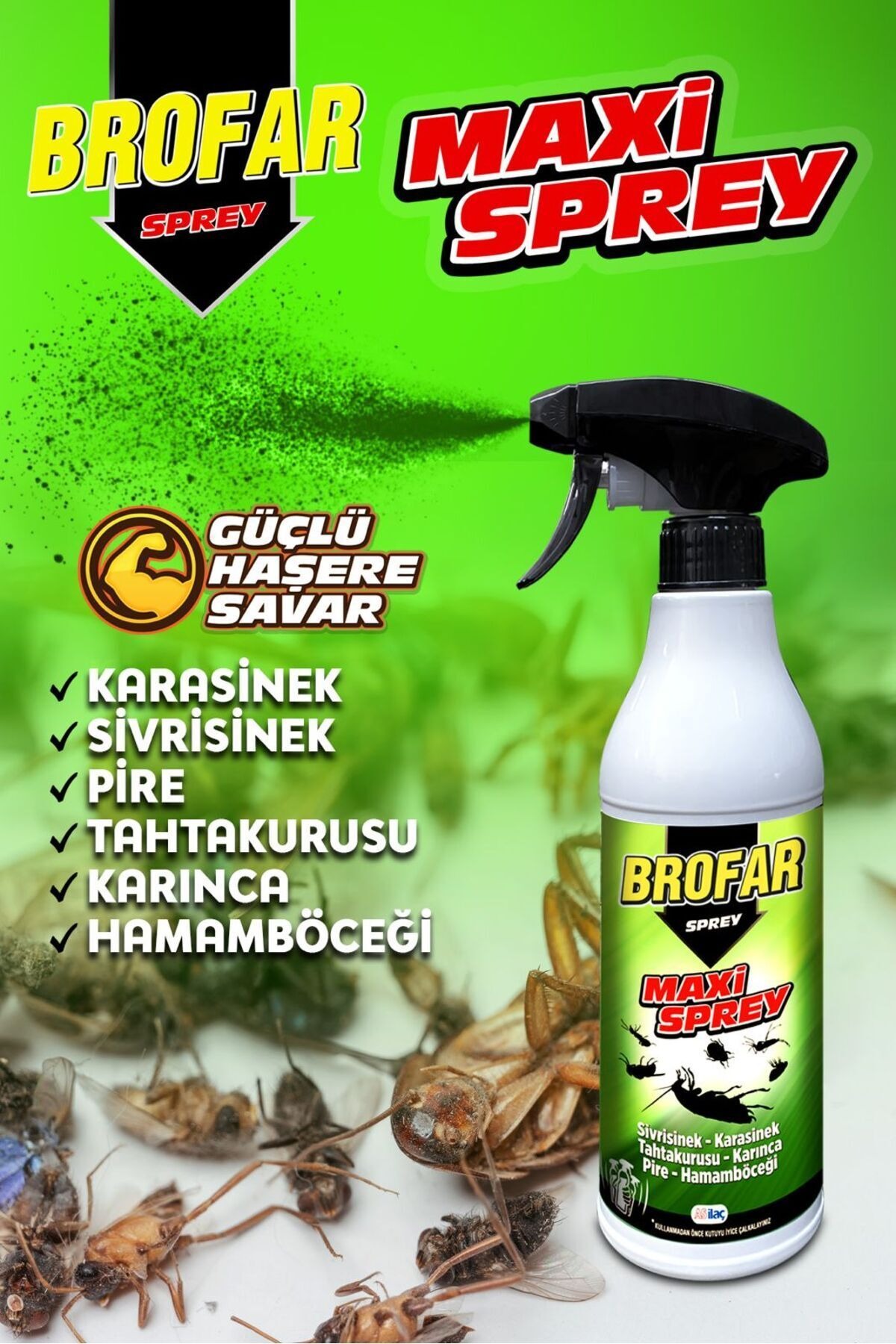BROFAR MİKRO - SAW SPREY BÖCEK İLACI 